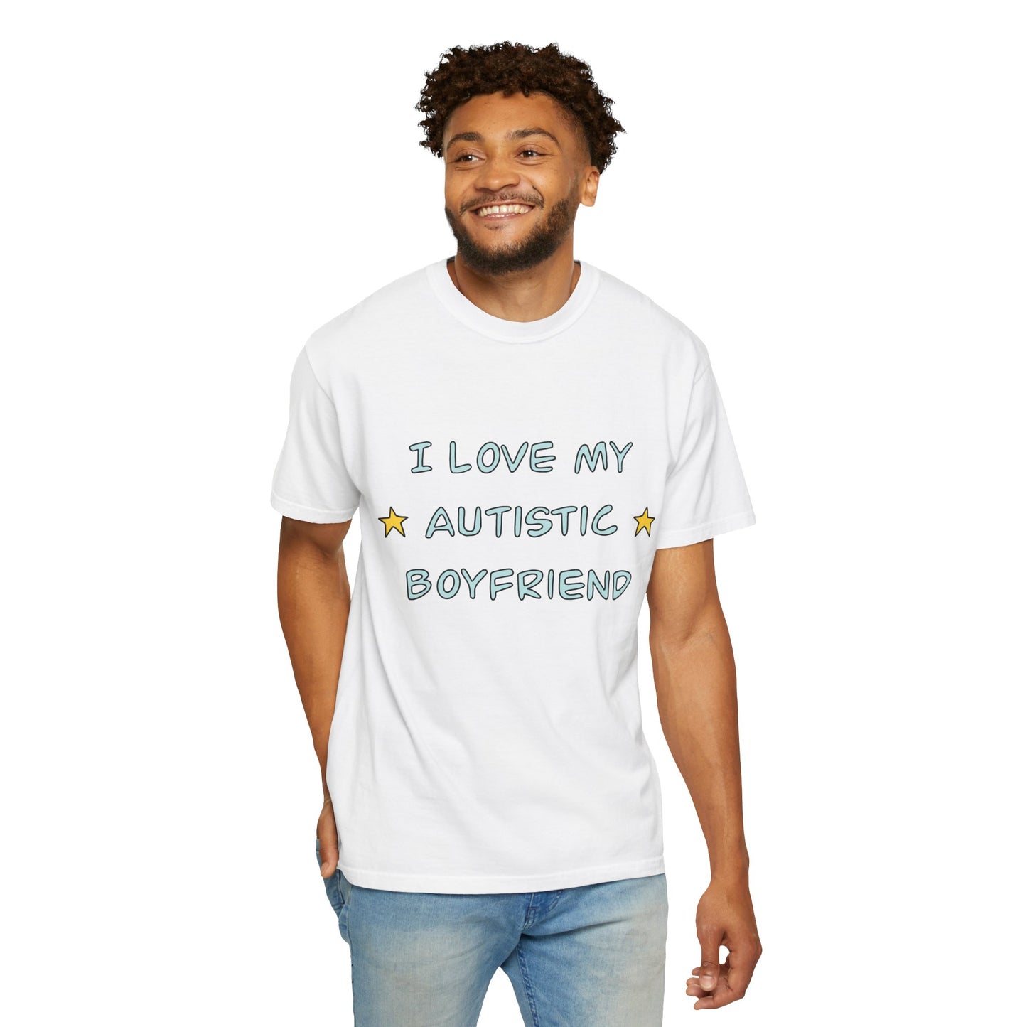 I Love My Autistic Boyfriend T-shirt