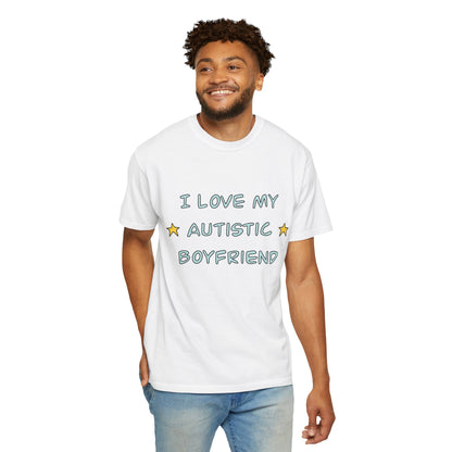 I Love My Autistic Boyfriend T-shirt