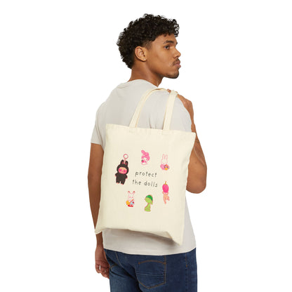 "Protect the Dolls" Trinket Tote Bag