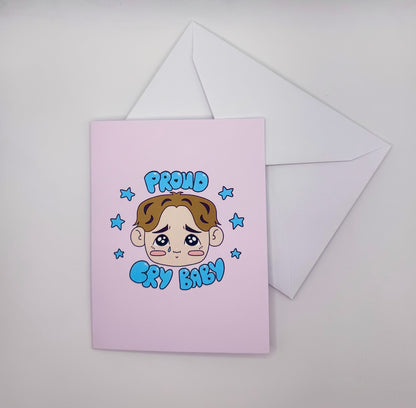 Cry Baby Card