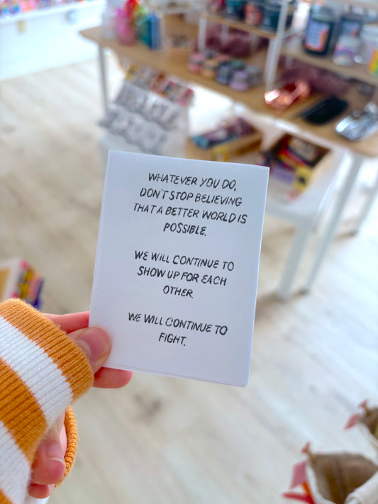 What Now? Zine