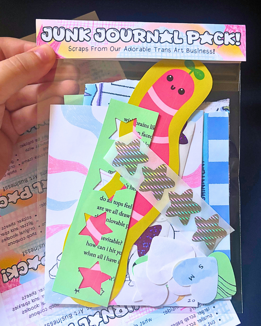 Junk Journal Packs! 🖍️✂️✨