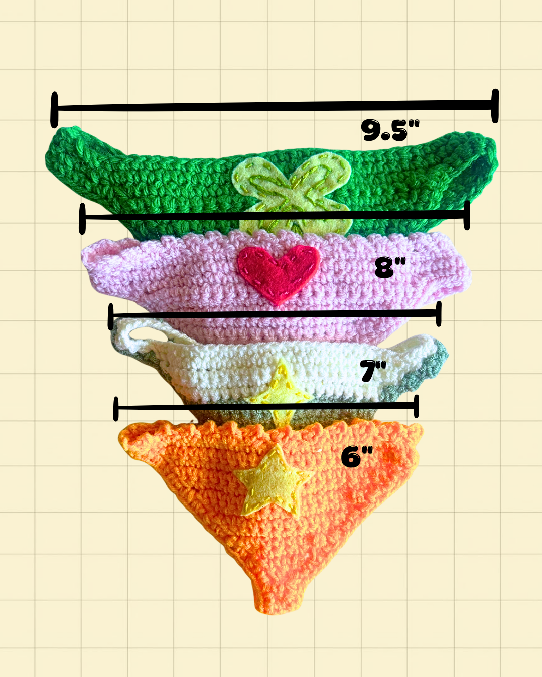 Crochet Book Thong Bookmarks