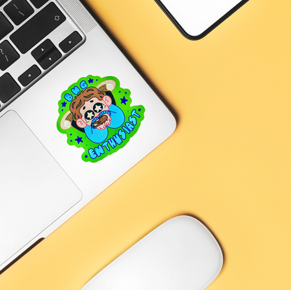 Bug Enthusiast Sticker