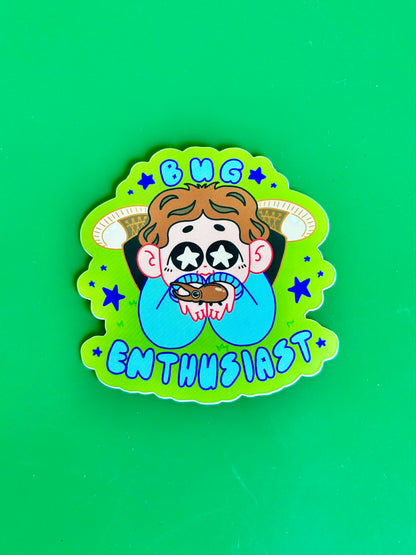 Bug Enthusiast Sticker