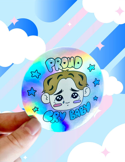 Proud Cry Baby Sticker