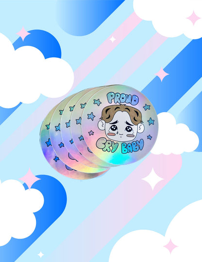 Proud Cry Baby Sticker