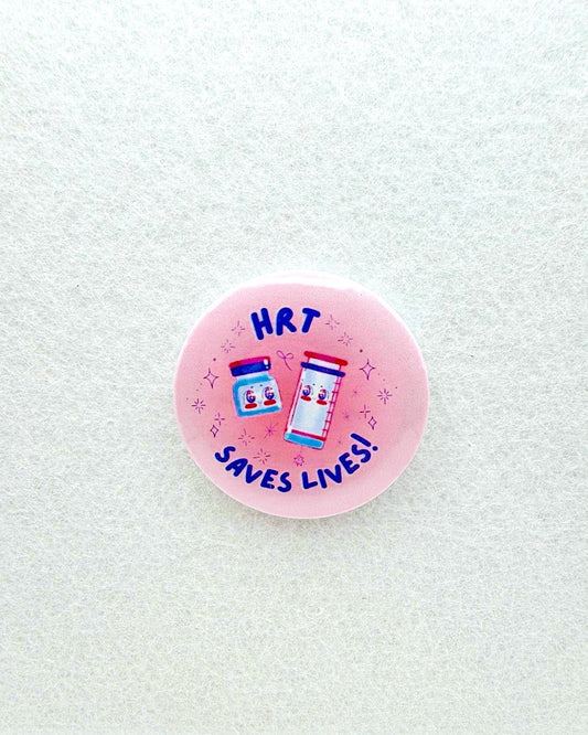 HRT Saves Lives Pin