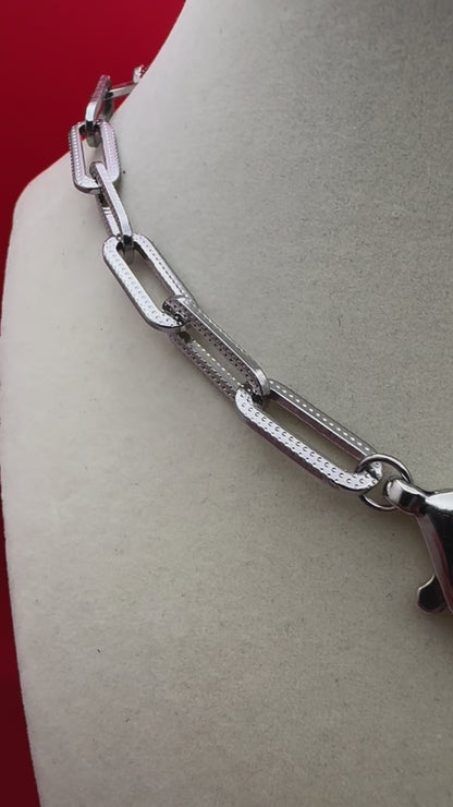 Heart Clasp Chunky Chain