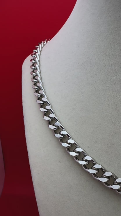 Heart Clasp Chunky Chain
