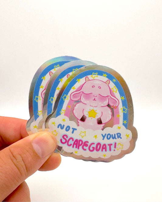 Not Your Scapegoat Sticker