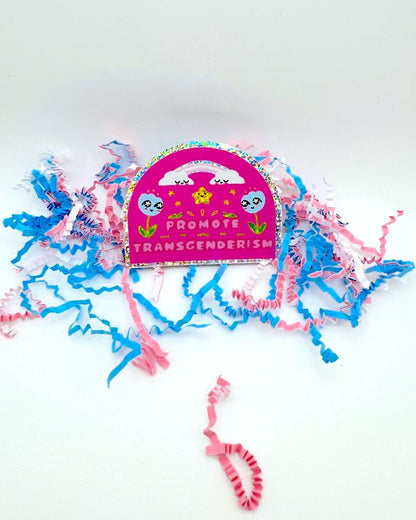 Promote Transgenderism Sticker
