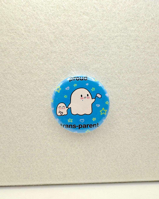 Proud Trans-Parent Pin